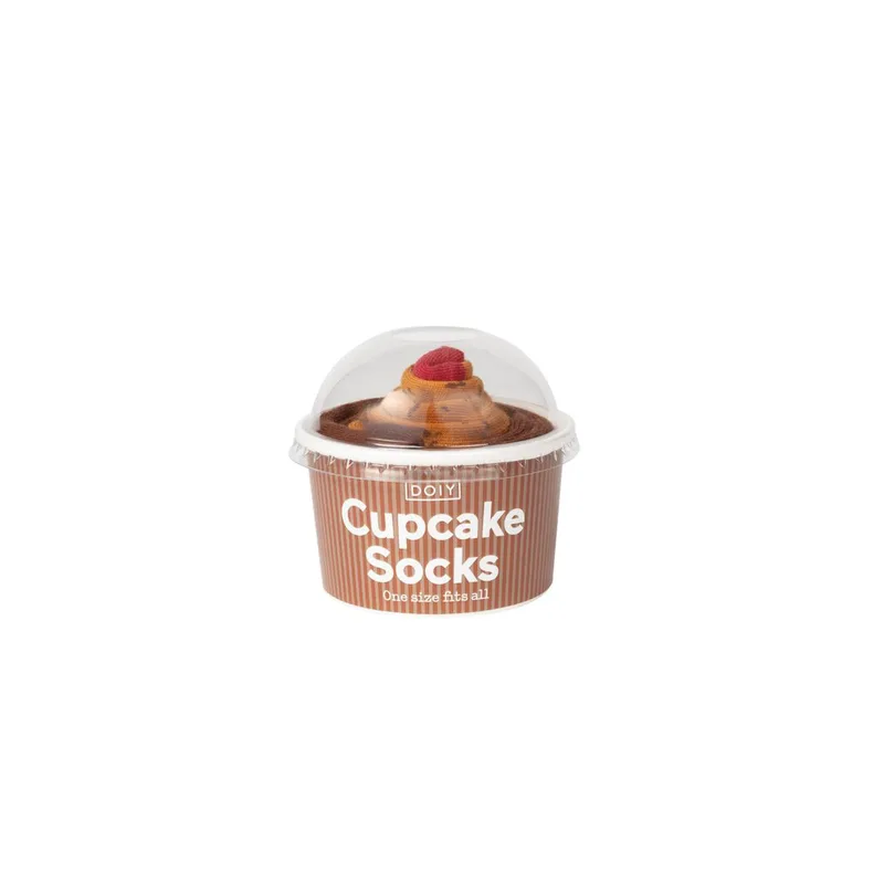 Eat My Socks - Κάλτσες Cupcake - Σοκολάτα Καφέ