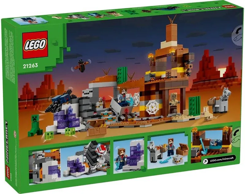 LEGO MINECRAFT THE BADLANDS MINESHAFT (21263)