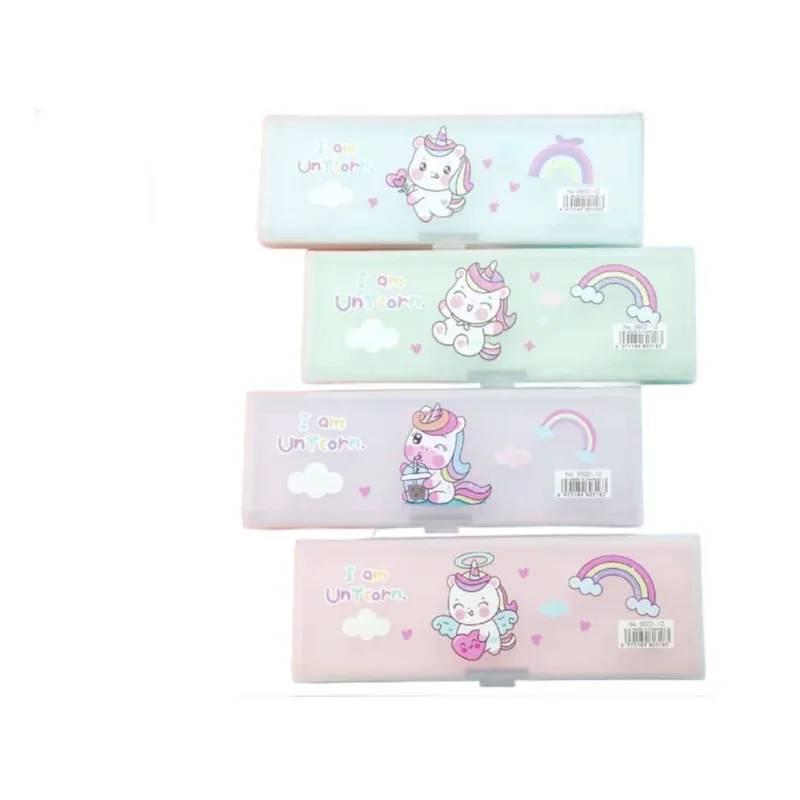 xp992212 Κασετίνα απλή Unicorn (τυχαία επιλογή χρώματος)
