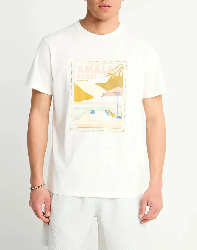 FUNKY BUDDHA T-Shirts FBM013-069-04-OFF WHITE OffWhite