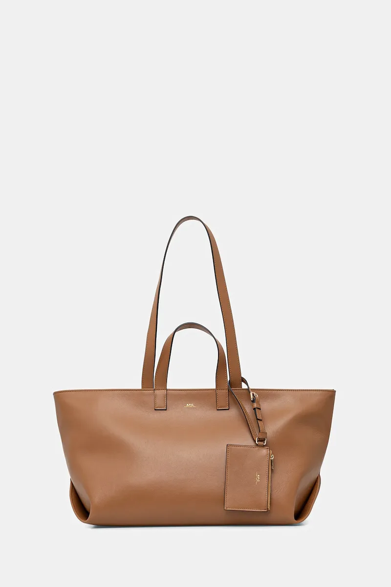 A.P.C. shopper γυναικεία δερμάτινη LE DRUMMER