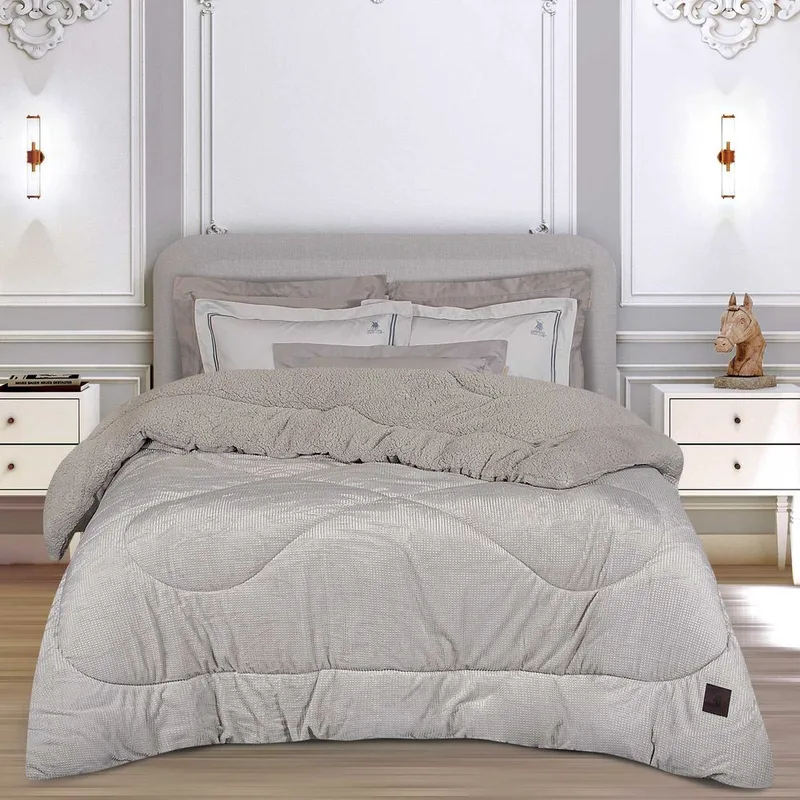 ΚΟΥΒΕΡΤΟΠΑΠΛΩΜΑ ΥΠΕΡΔΙΠΛΟ GREENWICH POLO CLUB 3955 ICE GREY 220X240CM