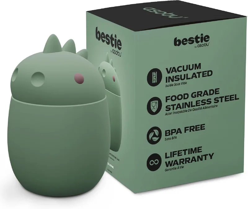 Asobu Bestie Foodie Θερμός Φαγητού 600 ml Dinosaur