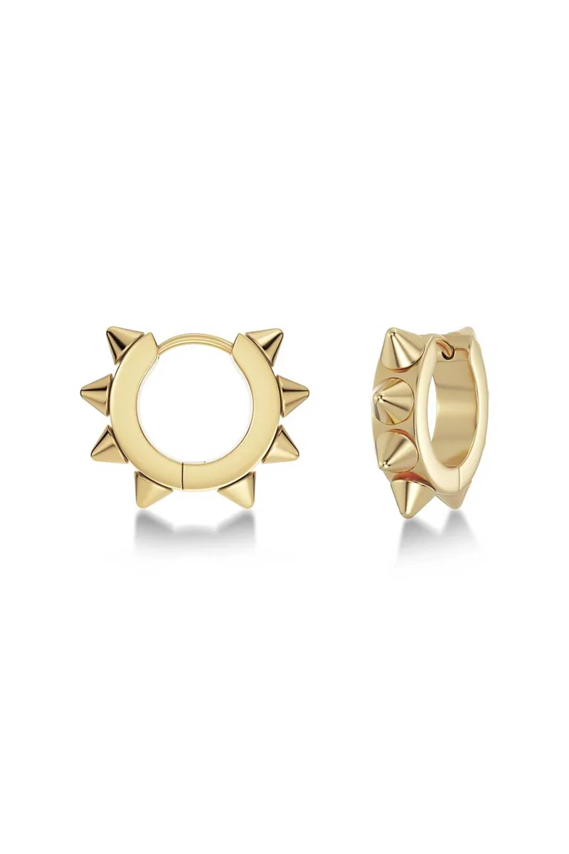 EDBLAD γυναικεία σκουλαρίκια "Peak Hoops Icon Χρυσό" (Μ) - 127219