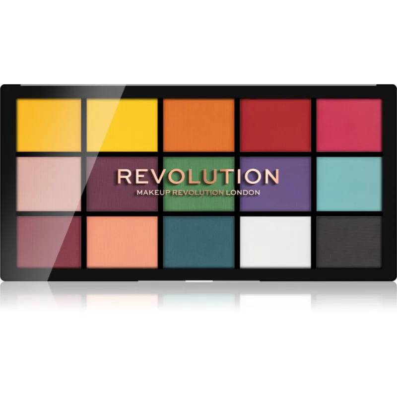 Revolution Reloaded παλέτα με σκιές ματιών απόχρωση Marvellous Mattes 15x1.1 γρ