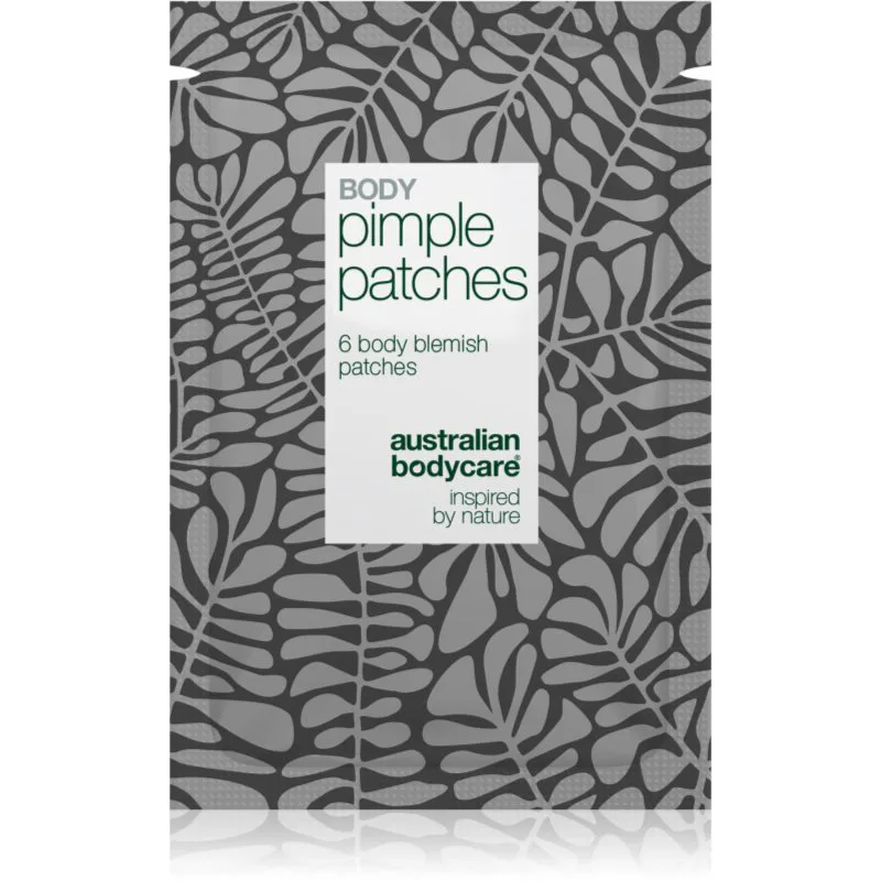 Australian Bodycare Body Pimple Patches τοπική φροντίδα κατά της ακμής για το σώμα 6 τμχ