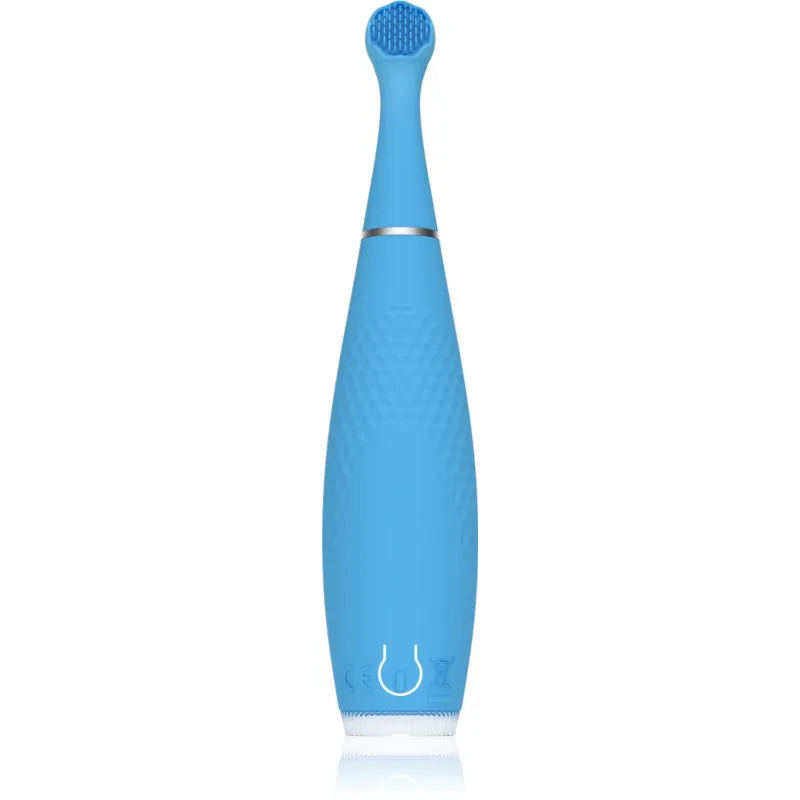 FOREO ISSA™ 4 Baby ηλεκτρική οδοντόβουρτσα για παιδιά από τη γέννηση έως 3 ετών Bubble Blue 1 τμχ
