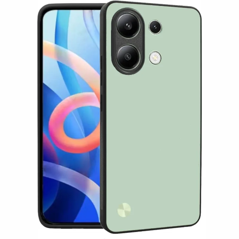 Θήκη Xiaomi Redmi Note 13 4G Bodycell Vegan Cover Σκληρή - Light Green (5206015077876)