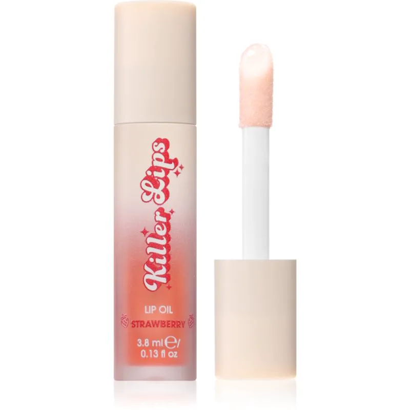 Killer Lips Super Juicy Lip Oil Strawberry Έλαιο για τα χείλη 3.8 ml