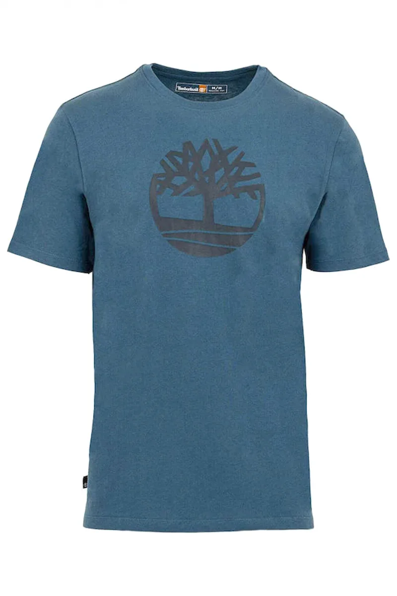 TIMBERLAND T-SHIRT BRAND TREE REGULAR FIT ΡΑΦ ΜΠΛΕ