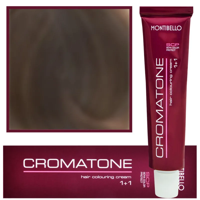 Hair dye Montibello Cromatone 60ml 7.1 | Medium ash blonde