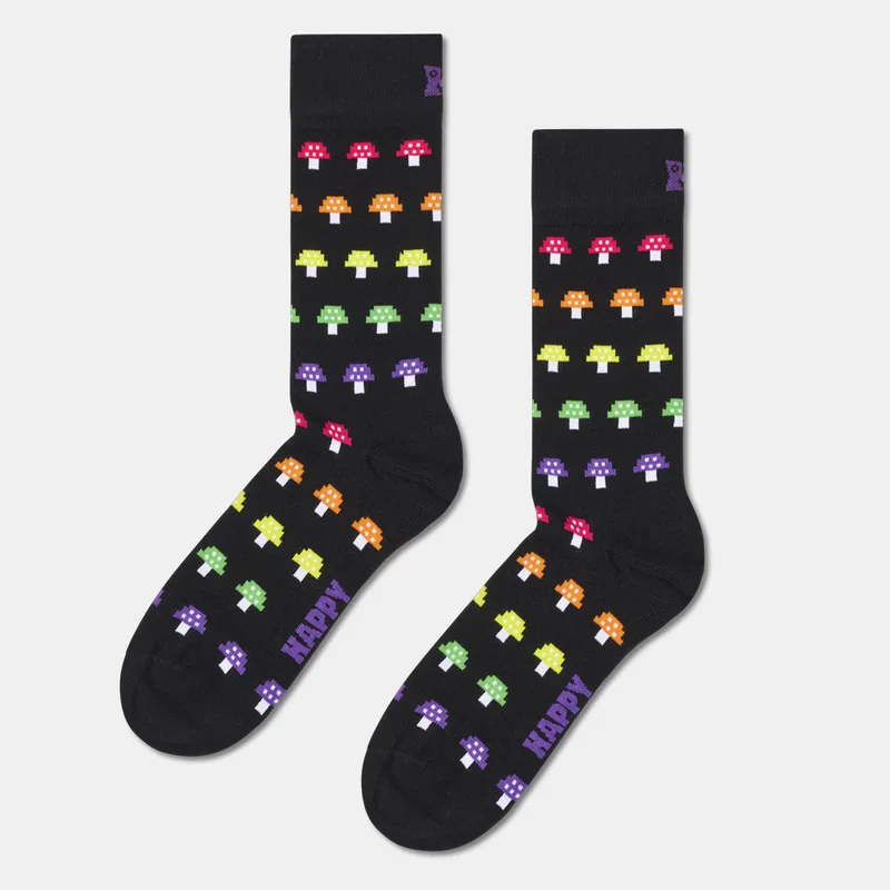 Happy Socks Mushroom Unisex Κάλτσες (9000246494_1523)