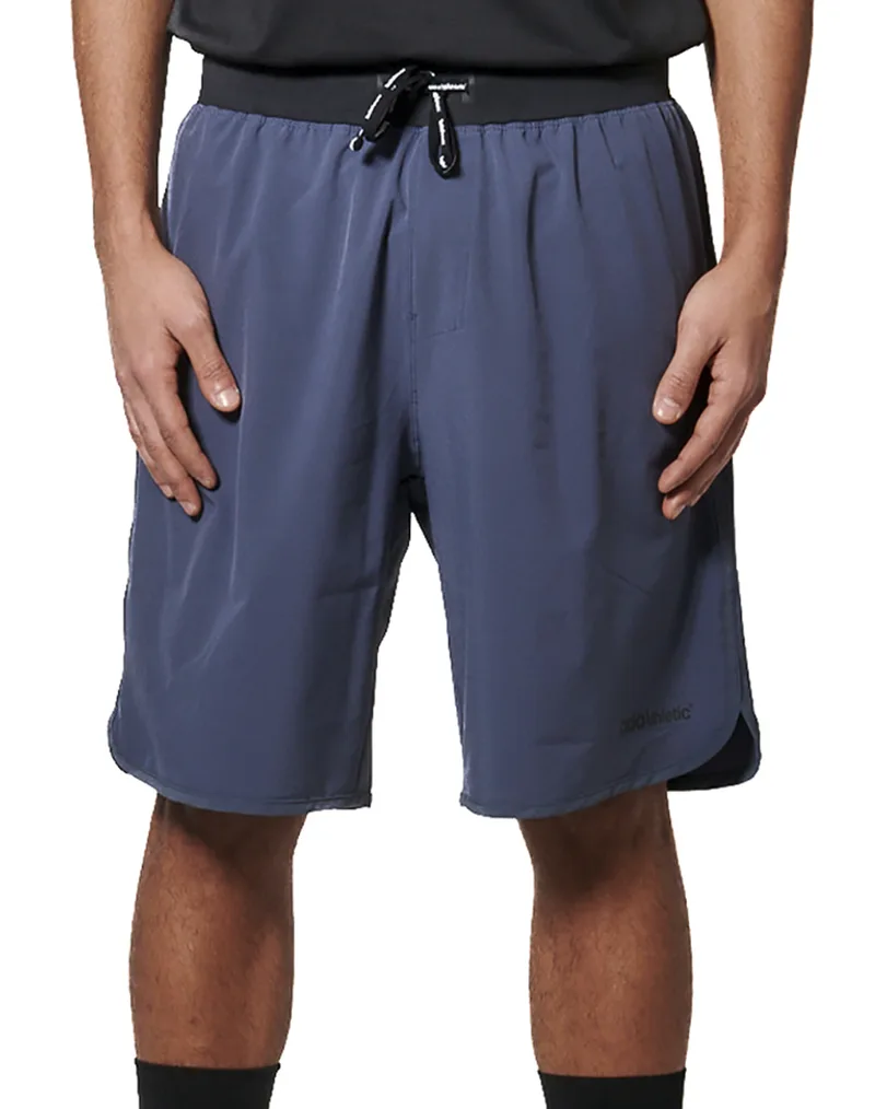 BODY ACTION MEN''S WORKOUT SHORTS 033620-01-BLUE GREY DarkBlue