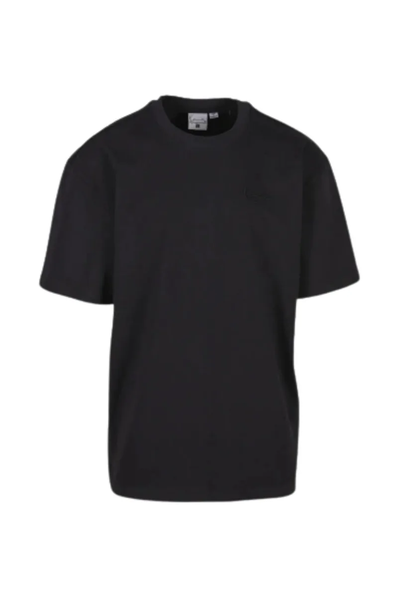 KARL KANI T-Shirts BASEBALL OVERSIZED T-SHIRT - BLACK-KM262-018-BLACK