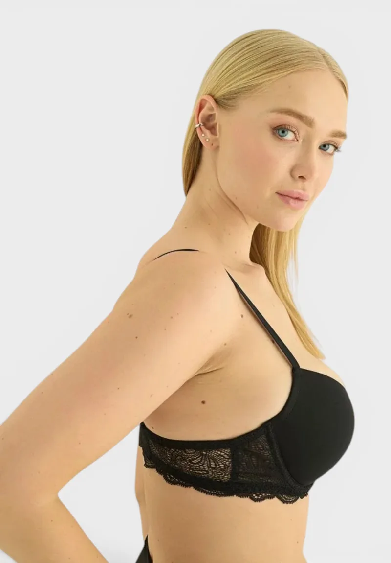 Σουτιέν Push Up Norddiva B & C Cup Nonnamelia Μαύρο NRD5801-1-Μαύρο