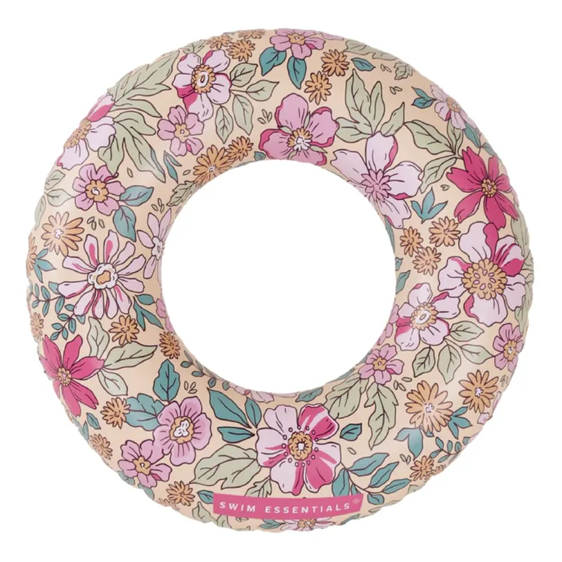 Swim Essentials: Σωσίβιο ⌀90εκ. για παιδιά από 6+ ετών - "Ροζ Blossom"