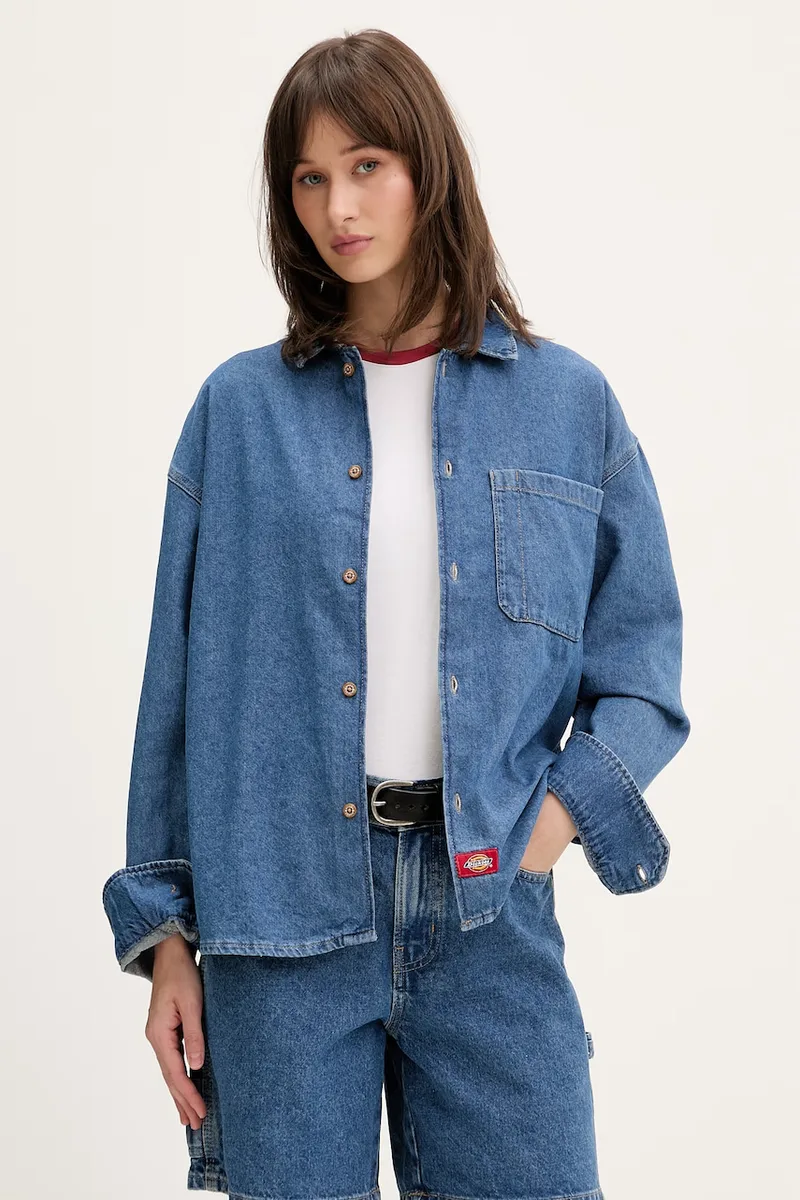 Dickies πουκάμισο γυναικείο ντένιμ