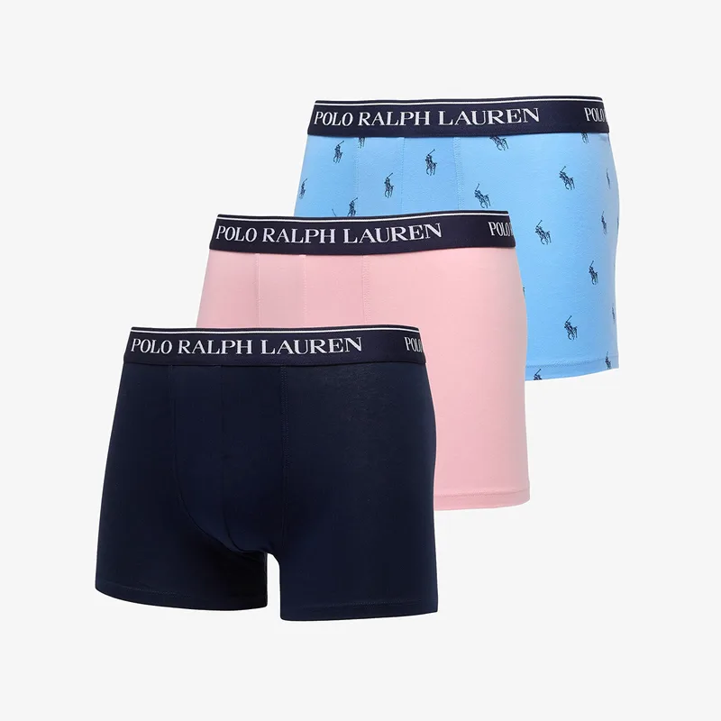 Μπόξερς Ralph Lauren Classic Trunk 3-Pack Multicolor S