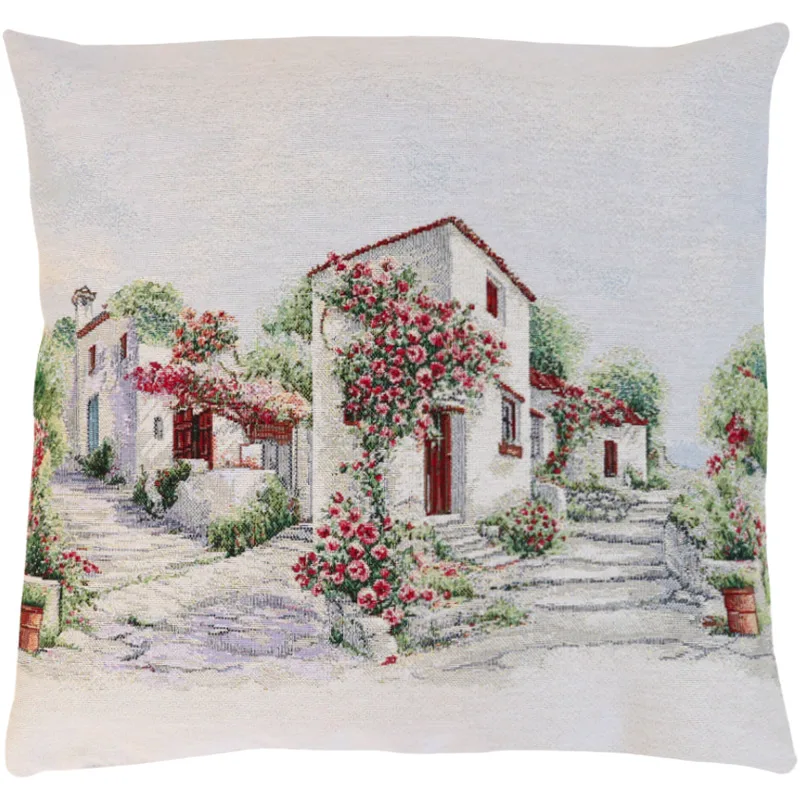 Διακοσμητική Μαξιλαροθήκη 45x45 Dimeco Fino Ecru