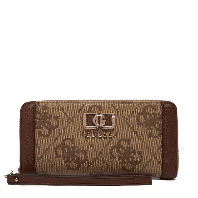 Πορτοφόλι Guess Karnilla Logo Slg SWOS99 01146 Καφέ