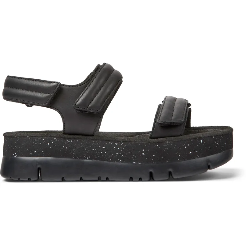CAMPER Oruga Up - Πέδιλα Για Γυναικεία - Μαύρο, Μέγεθος 41, Smooth leather