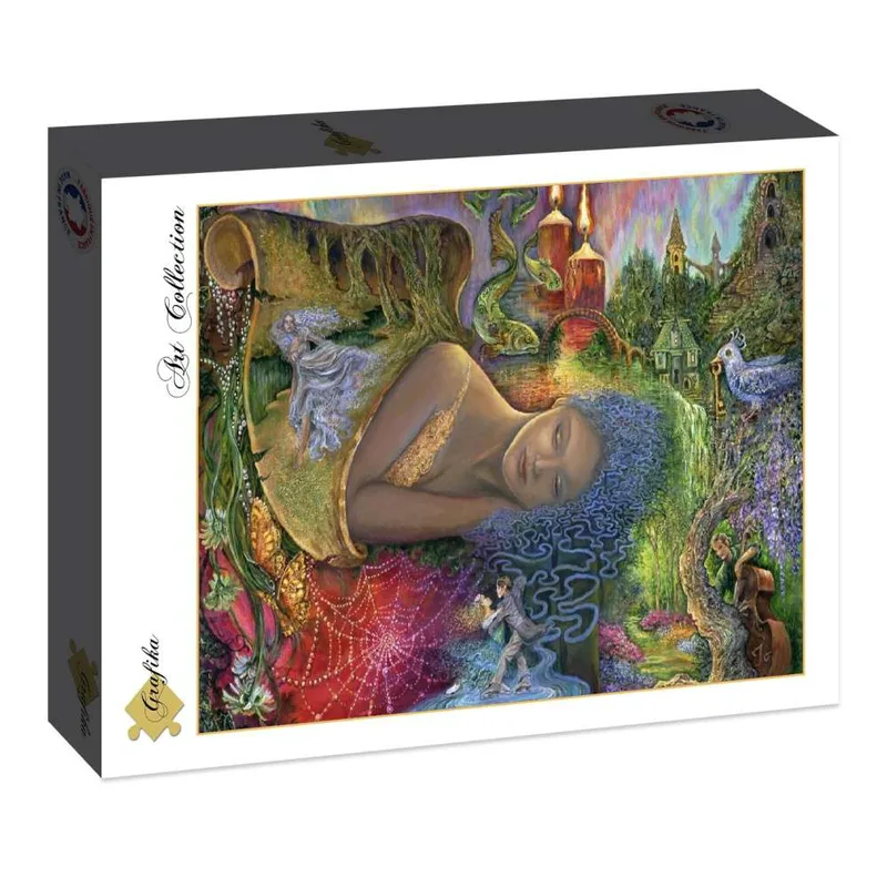 Grafika-F-30031-Wall Joséphine-Dreaming in Color-Puzzle 1,500 pieces