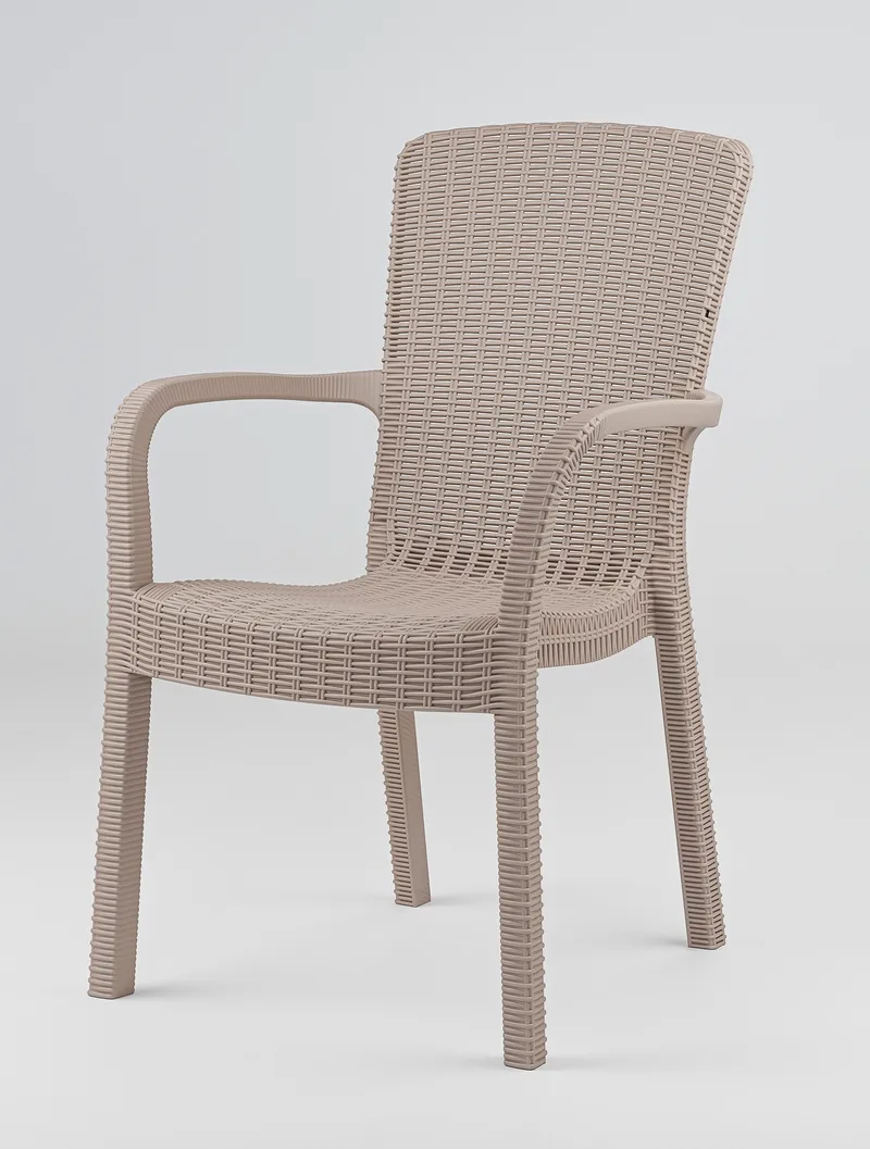 Καρέκλα Rattan SIERRA BEIGE-5210186099407