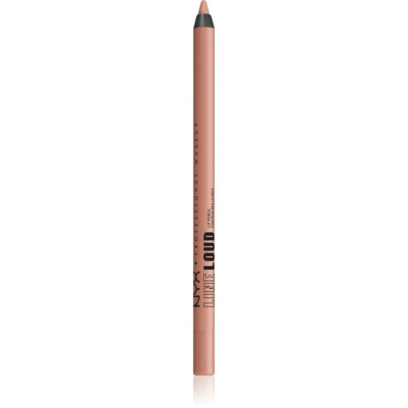 NYX Professional Makeup Line Loud Vegan μολύβι περιγράμματος για τα χείλη με ματ αποτελέσματα απόχρωση 03 - Goal Crusher 1,2 γρ