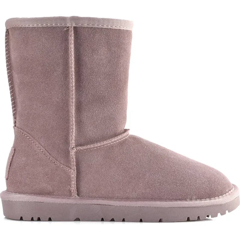 Ροζ δερμάτινο Australian Boot Kelara K21209