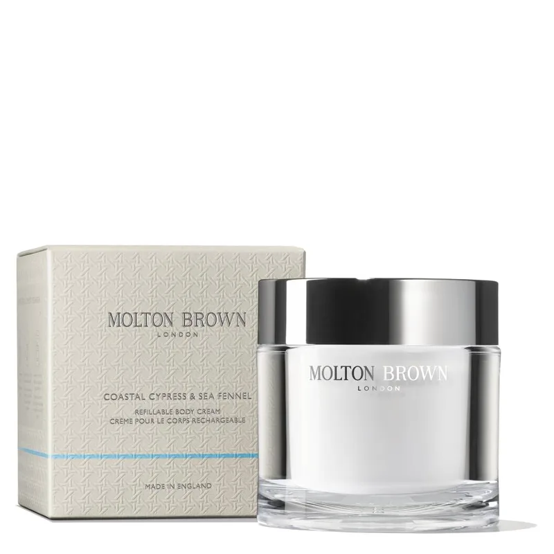 Coastal Cypress & Sea Fennel Refillable Body Cream 200ml