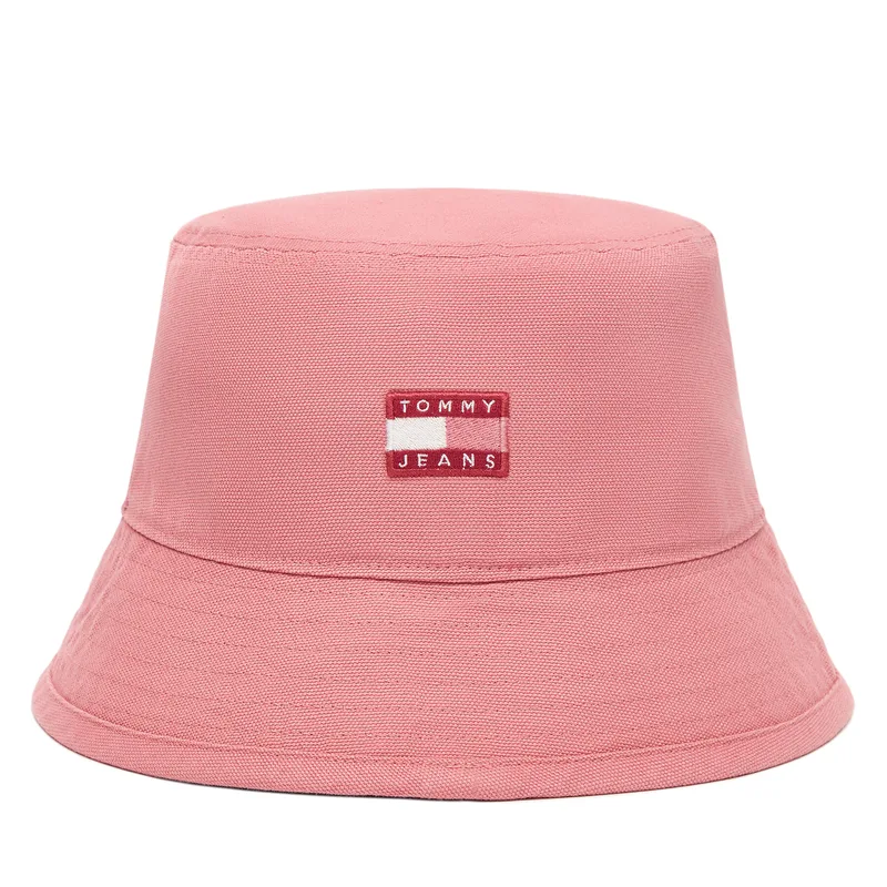 Καπέλο Tommy Jeans Heritage Bucket AW0AW17581 Ροζ