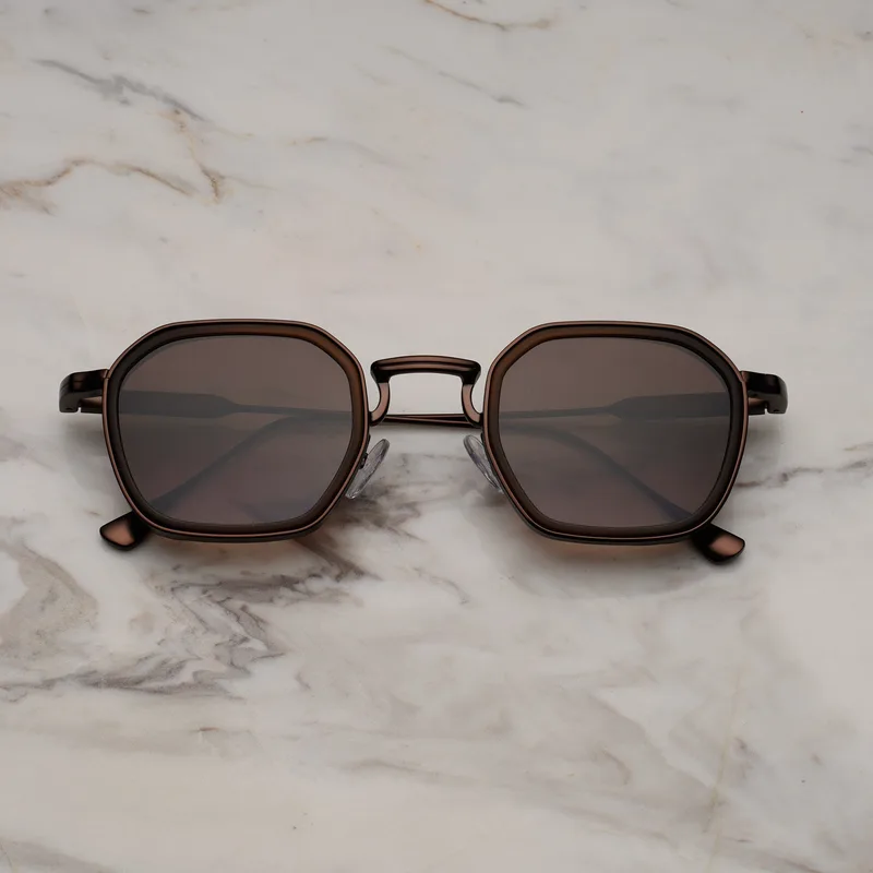 REX A9EP5M - REX - MATT BRONZE & BROWN - GRADIENT BROWN Sunglasses | Matt Bronze & Brown - Gradient Brown | Matt Bronze & Brown - Gradient Brown Shades | Explicit Poets Sunglasses