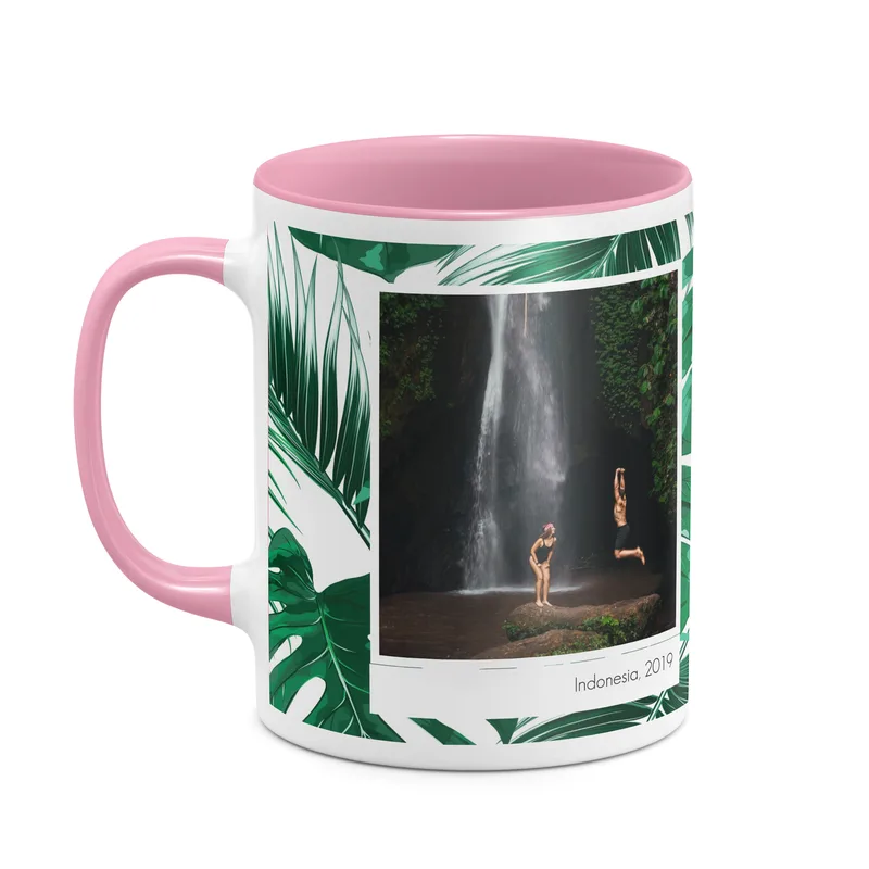 Tropical Plants - Κούπα - Ροζ - Απλή