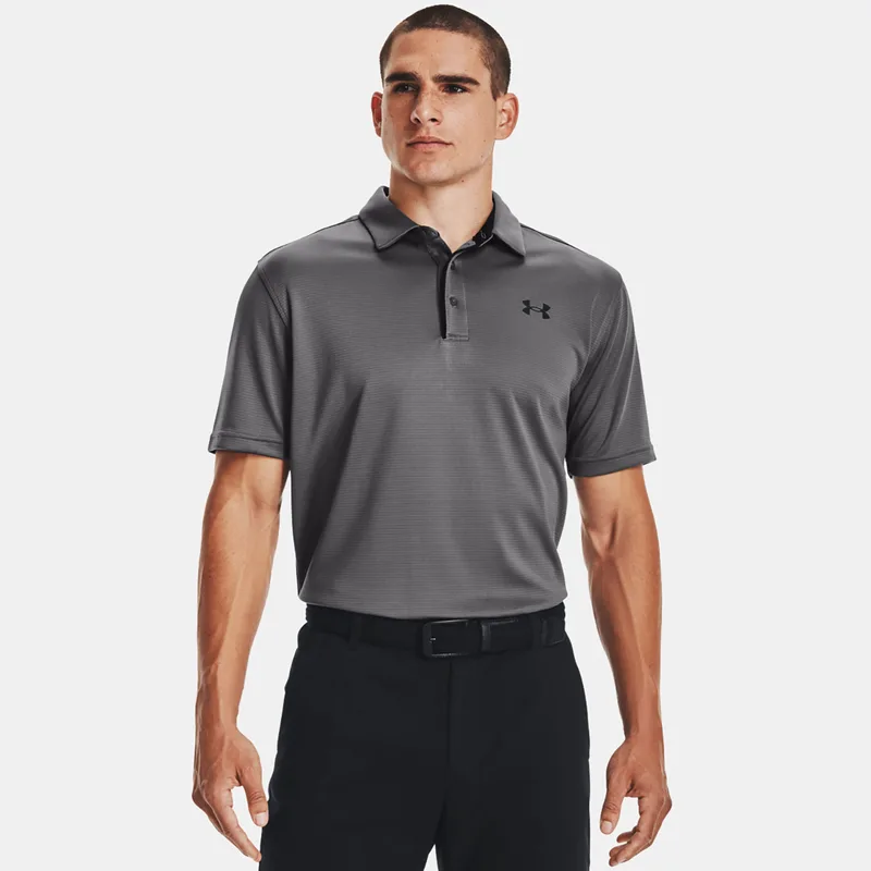 UNDER ARMOUR TECH POLO ΓΚΡΙ