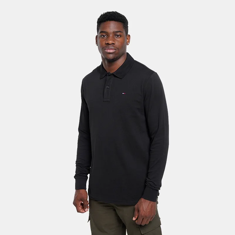 Tommy Jeans Ανδρικό Polo με Μακρύ Μανίκι (9000250292_1469)