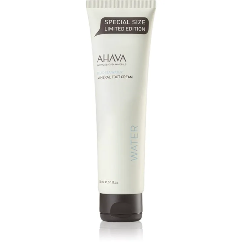 AHAVA Dead Sea Water μεταλλική κρέμα Για τα πόδια 150 ml