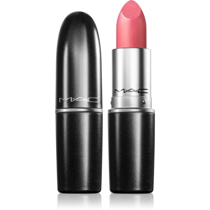 MAC Cosmetics Frost Lipstick μακράς διαρκείας κραγιόν με λάμψη μαργαριταριών απόχρωση Bombshell 3 γρ