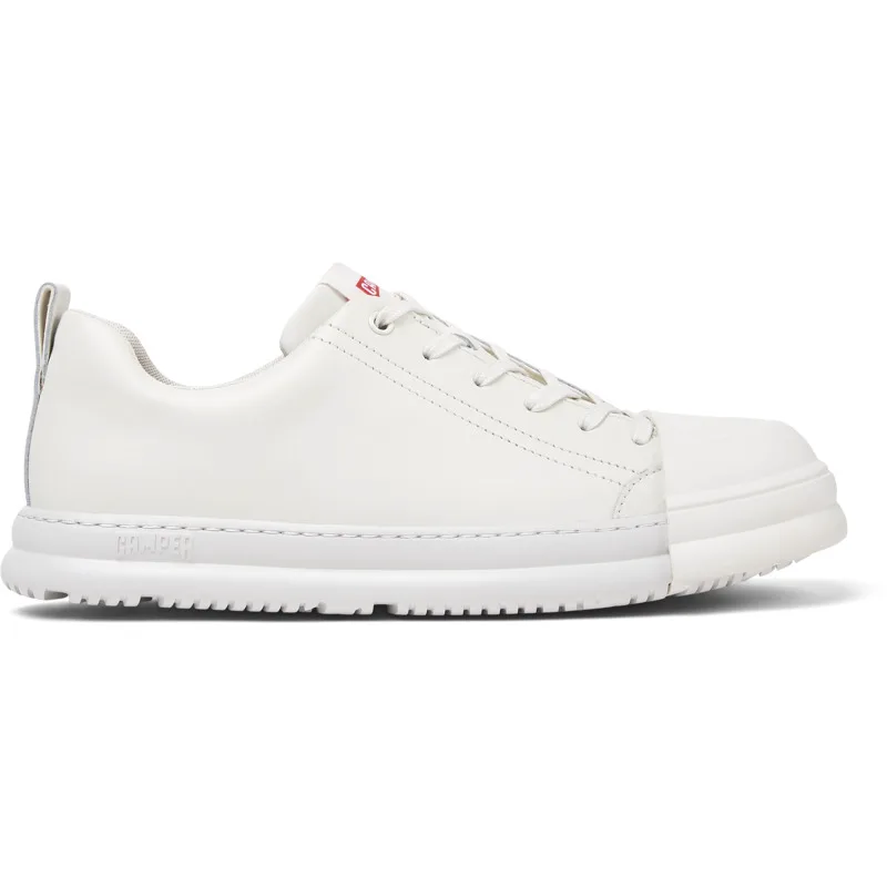 CAMPER Junction Runner - Casual παπούτσια Για Ανδρικα - Λευκό, Μέγεθος 41, Smooth leather