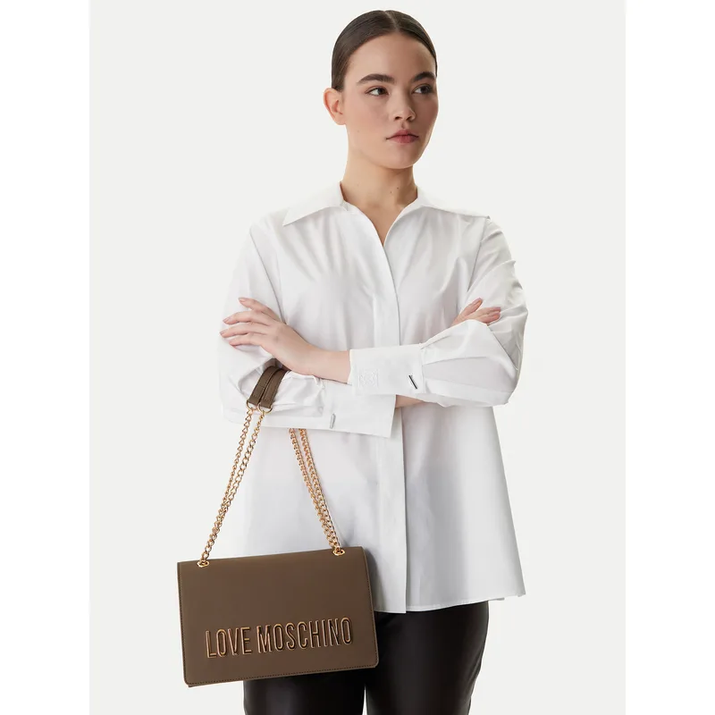 Τσάντα LOVE MOSCHINO JC4192PP1OKD0203 Καφέ