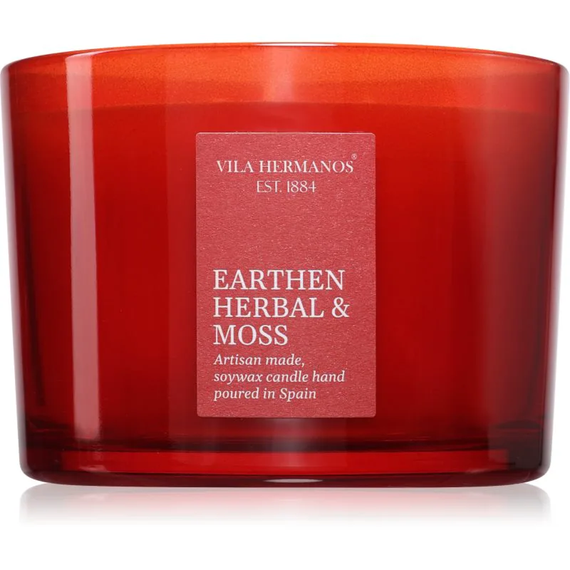 Vila Hermanos Earthen Herbal & Moss αρωματικό κερί 350 γρ