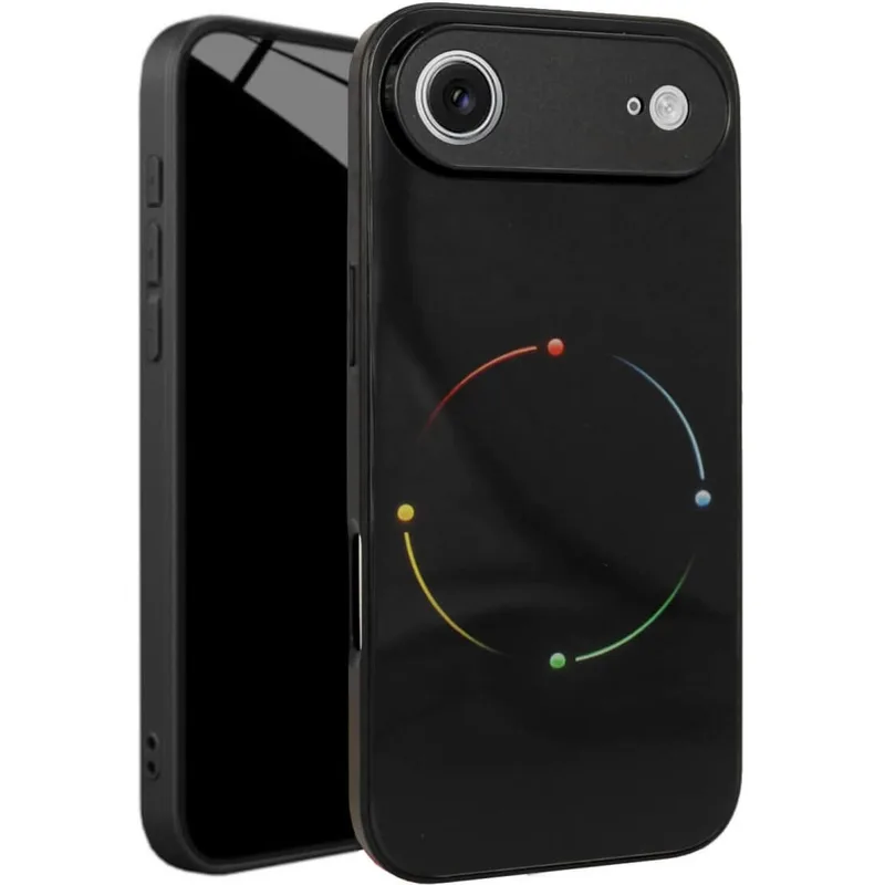 Θήκη iPhone Air Bodycell Back Cover Glass Shell με Πλάτη από Tempered Glass και TPU Bumper - Black (5206015085994)