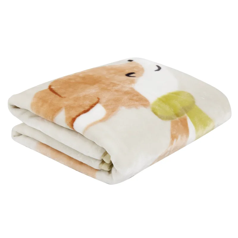 Κουβέρτα Βελουτέ Κούνιας Das Baby 4978 Μπεζ-Teracotta 110x140