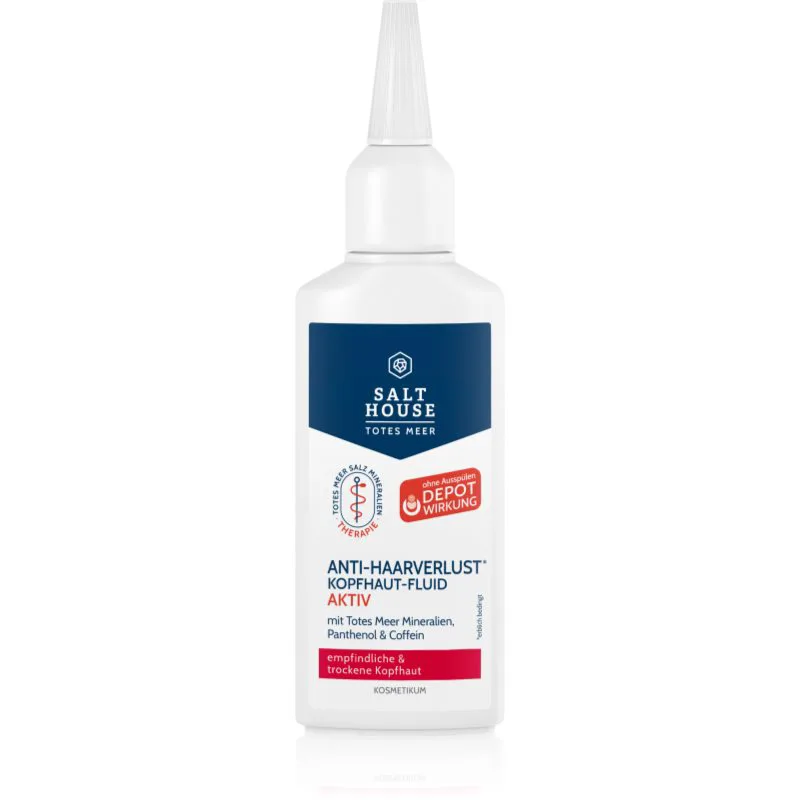 Salt House Dead Sea Therapy Anti Hair Loss Scalp Fluid Active υγρό ενάντια στη τριχόπτωση 75 ml