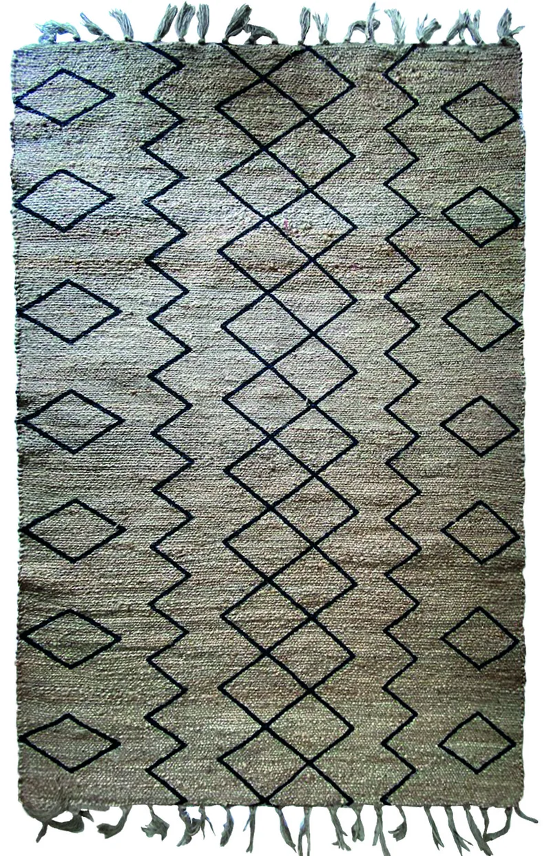 ΧΑΛΙ ΓΙΟΥΤΑ GEOMETRICO - Klonaras Home Fashion 130cmx190cm