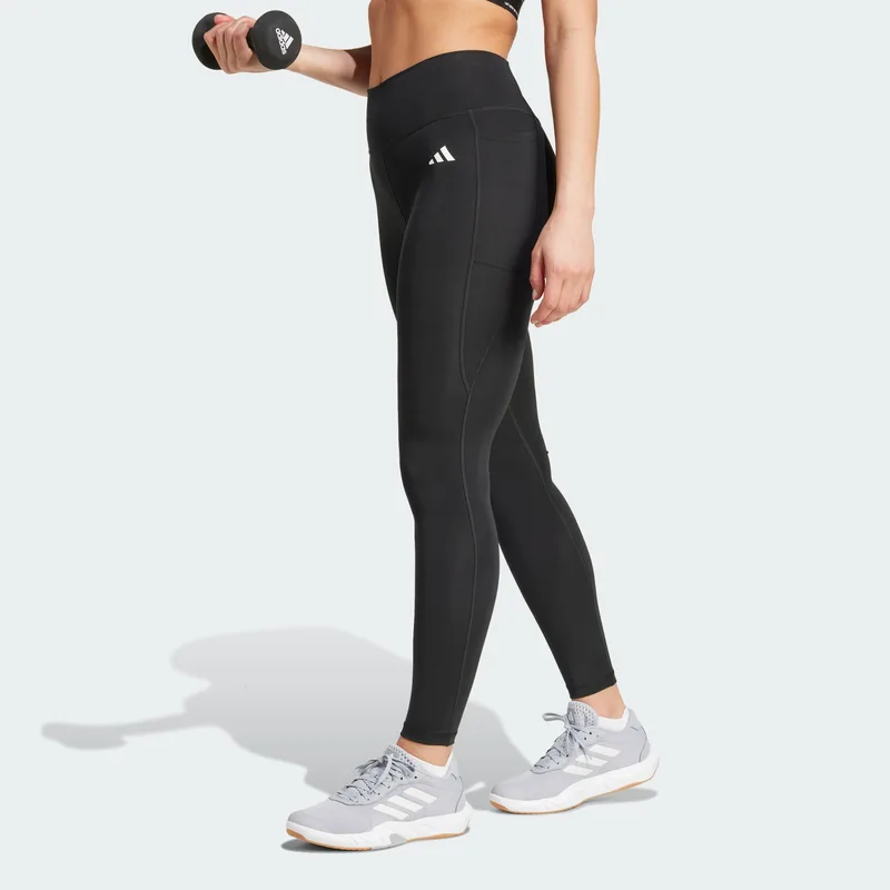adidas W Optime Essentials Stash Pocket Full (9000281072_1469)