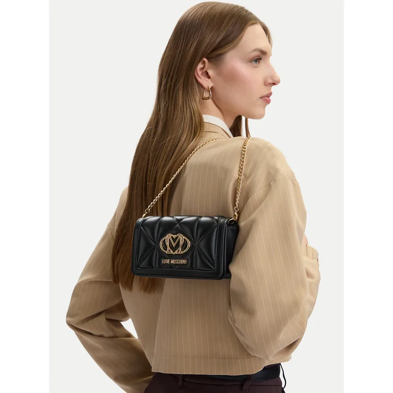 Τσάντα LOVE MOSCHINO JC5640PP0OLC0000 Μαύρο