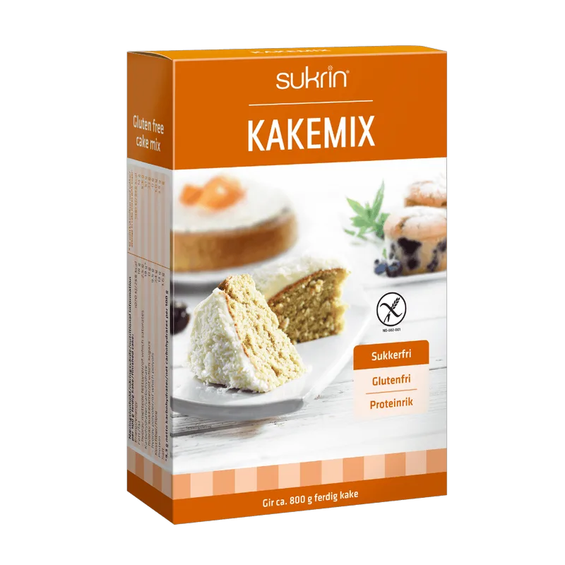 Sukrin Cake Mix (360g) – Μείγμα για Κέικ Low Carb χωρίς γλουτένη