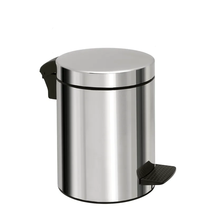 Κάδος Απορριμμάτων Brilliant Inox 8lt Pam & Co 23x32εκ. 08-501-001 (Υλικό: Ανοξείδωτο) - Pam & Co - 08-501-001