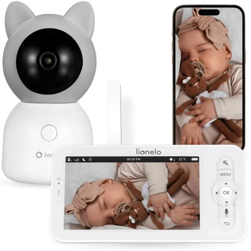 Lionelo Babyline 9.2 AI Ψηφιακό σύστημα παρακολούθησης μωρού με βίντεο 1 τμχ