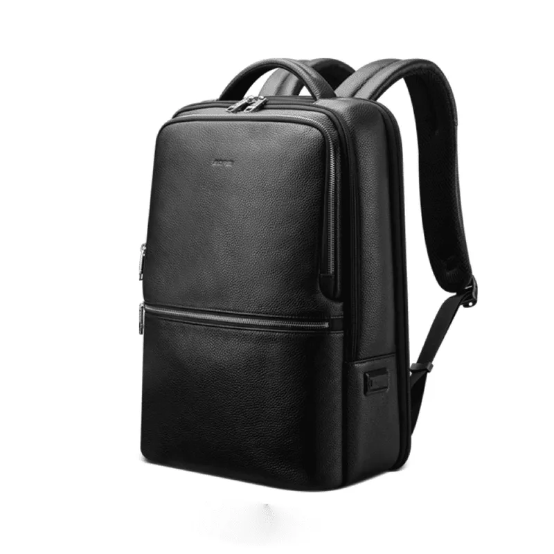 Δερμάτινο Σακίδιο πλάτης 24L Laptop 15,6” Bopai 61-69711 μαύρο